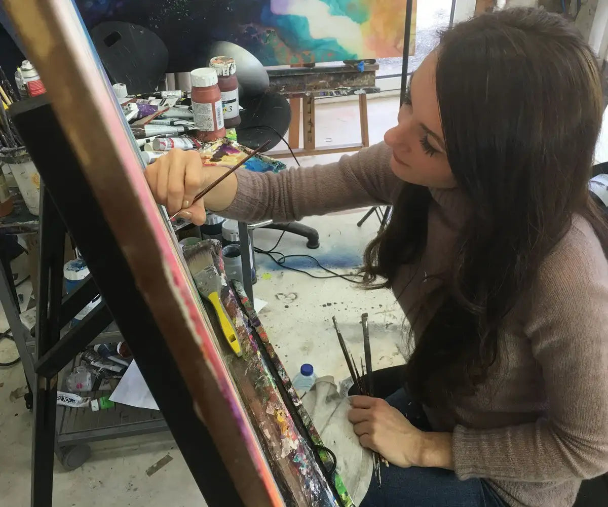 A Mad Tea-Party - Edition - SOLD by artist Kerry Darlington - Wyecliffe Galleries