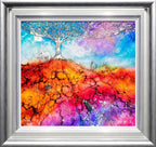 A New Earth - Original - SOLD by artist Kerry Darlington - Wyecliffe Galleries