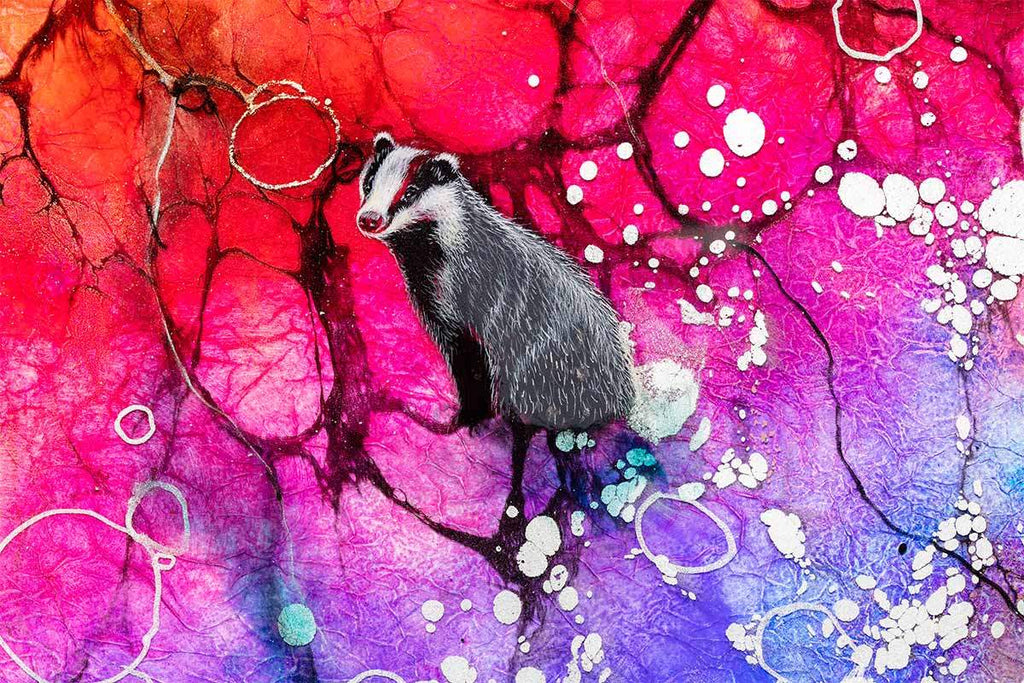 A New Earth - Original - SOLD by artist Kerry Darlington - Wyecliffe Galleries