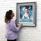 A Paper Moon - Edition by artist Kerry Darlington - Wyecliffe Galleries