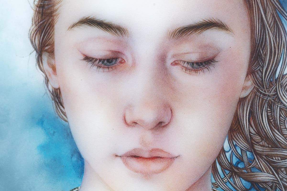 A Paper Moon - Edition by artist Kerry Darlington - Wyecliffe Galleries