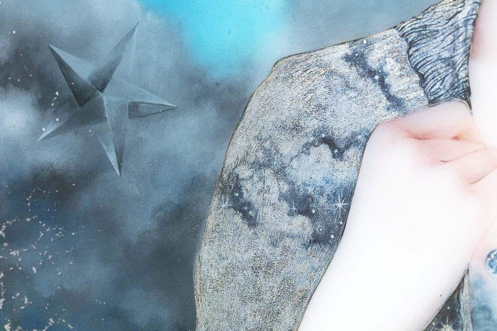 A Paper Moon - Edition by artist Kerry Darlington - Wyecliffe Galleries