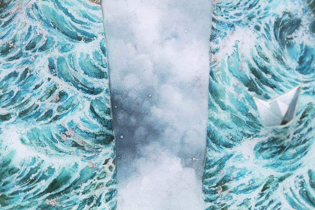 A Paper Moon - Edition by artist Kerry Darlington - Wyecliffe Galleries