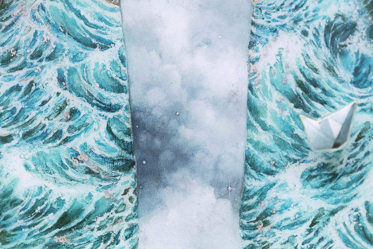 A Paper Moon - Edition by artist Kerry Darlington - Wyecliffe Galleries