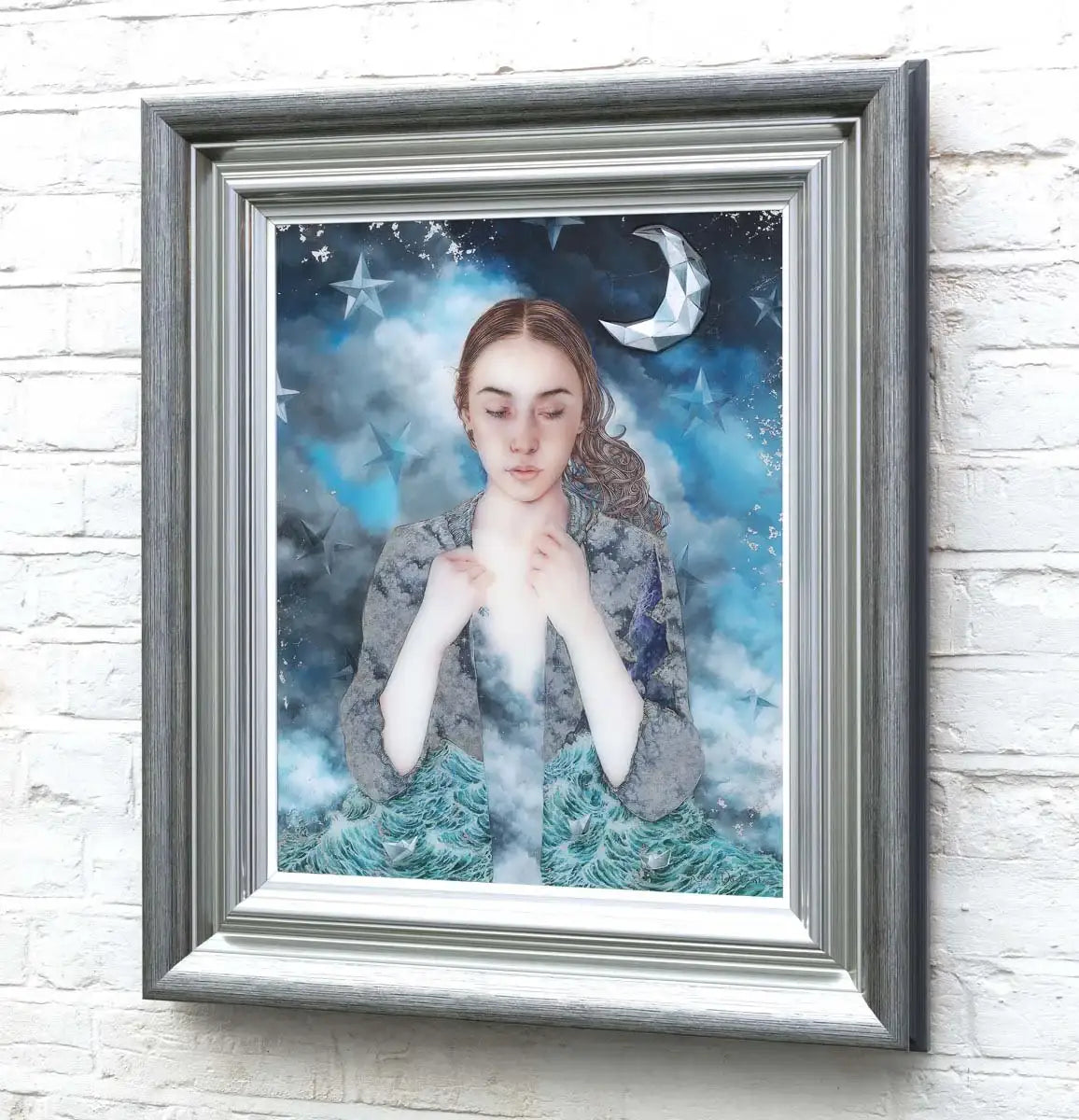A Paper Moon - Edition by artist Kerry Darlington - Wyecliffe Galleries