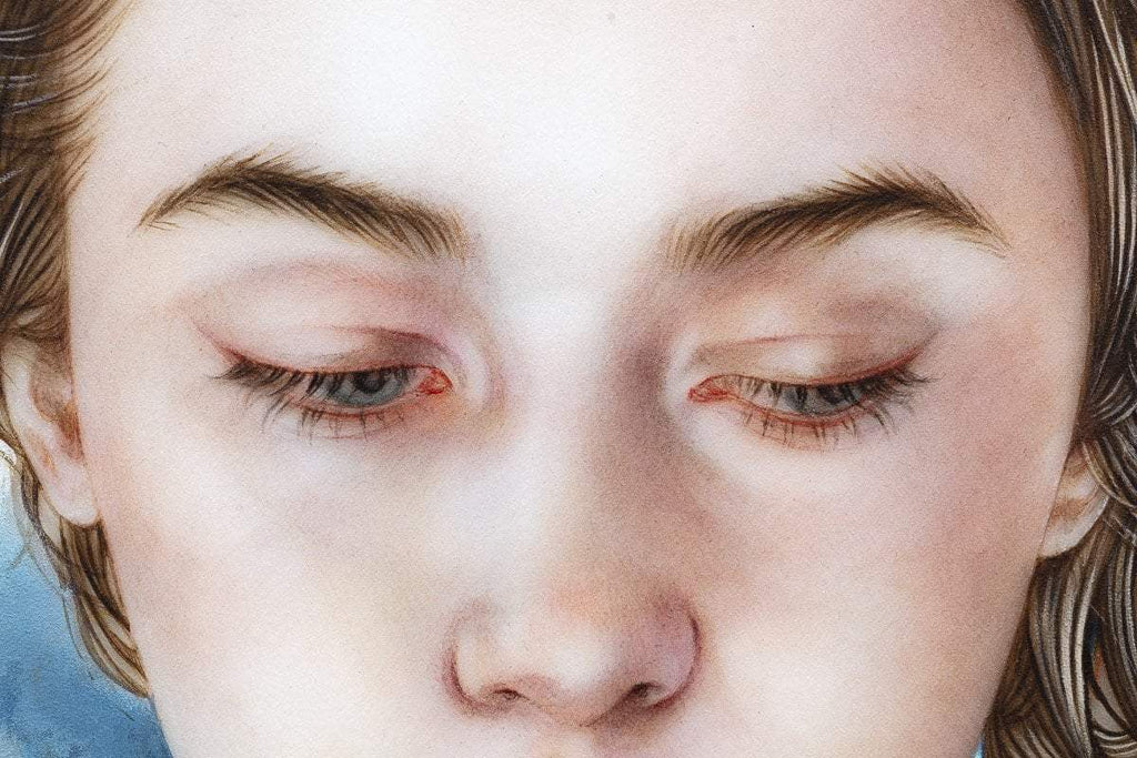 A Paper Moon - Original - SOLD by artist Kerry Darlington - Wyecliffe Galleries