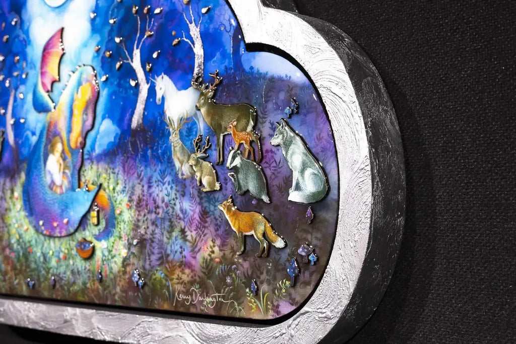 A Silver Lining - Edition by artist Kerry Darlington - Wyecliffe Galleries