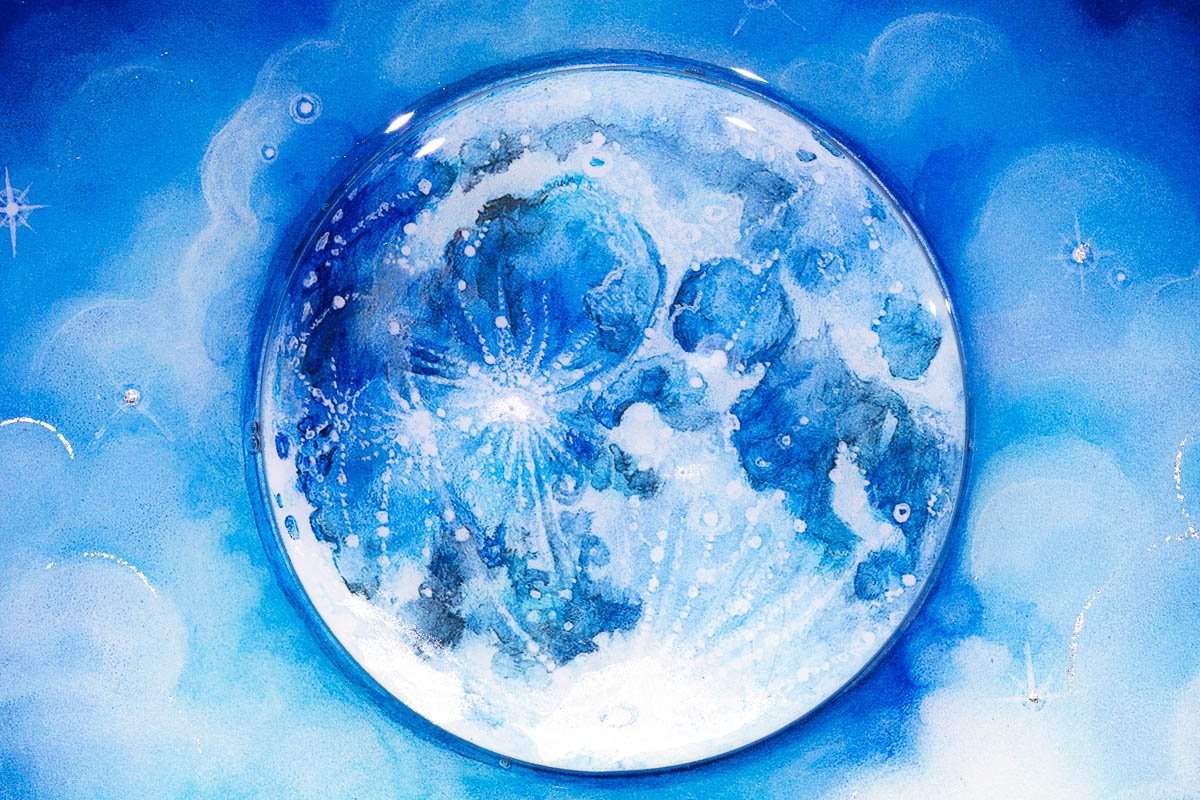 A Silver Lining - Edition by artist Kerry Darlington - Wyecliffe Galleries