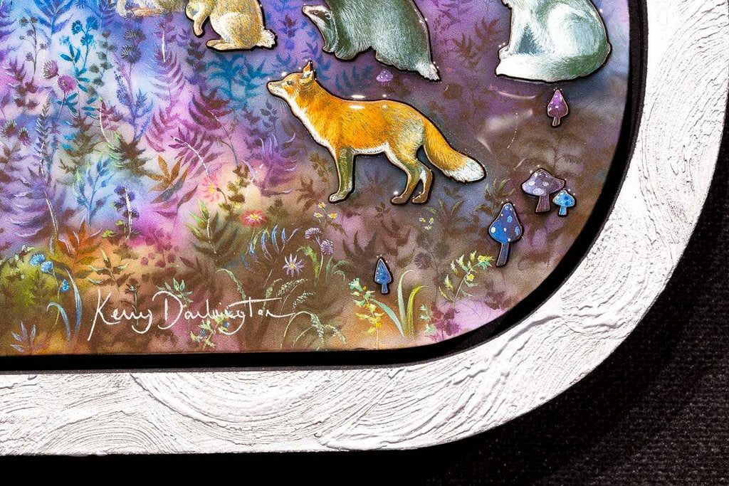 A Silver Lining - Edition by artist Kerry Darlington - Wyecliffe Galleries