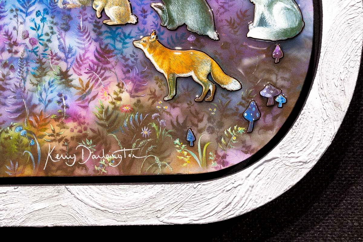 A Silver Lining - Edition by artist Kerry Darlington - Wyecliffe Galleries