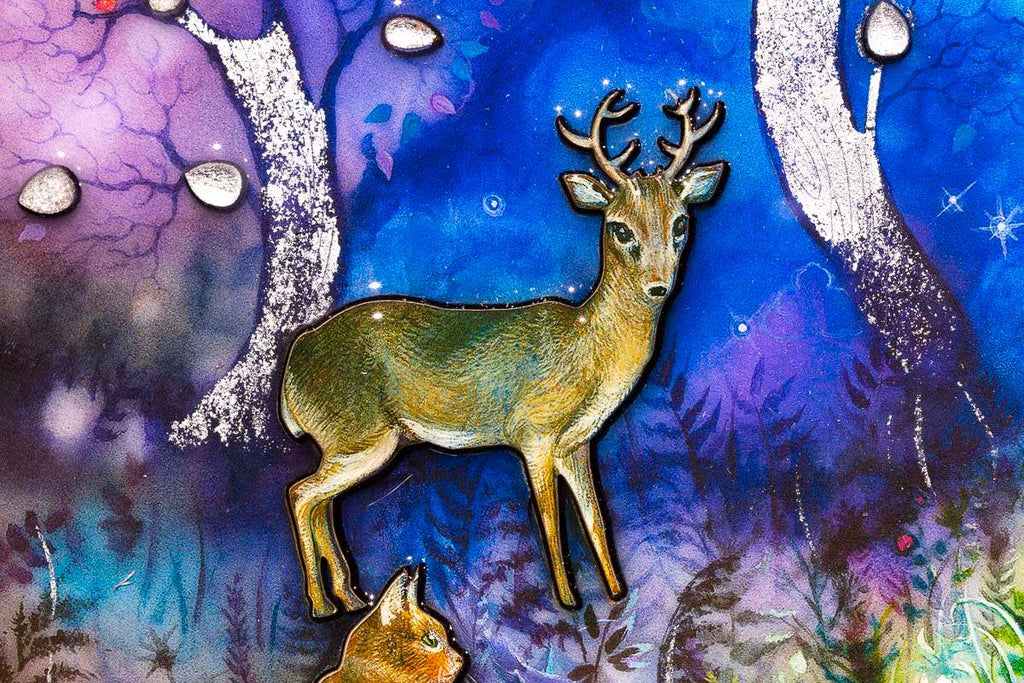 A Silver Lining - Edition by artist Kerry Darlington - Wyecliffe Galleries