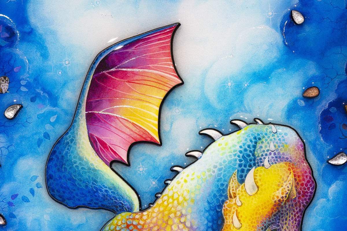 A Silver Lining - Edition by artist Kerry Darlington - Wyecliffe Galleries