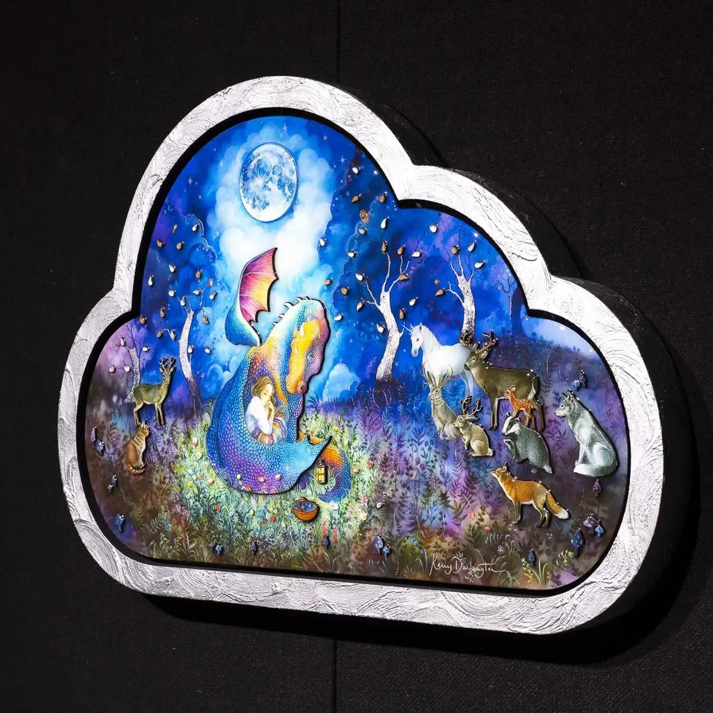 A Silver Lining - Edition by artist Kerry Darlington - Wyecliffe Galleries