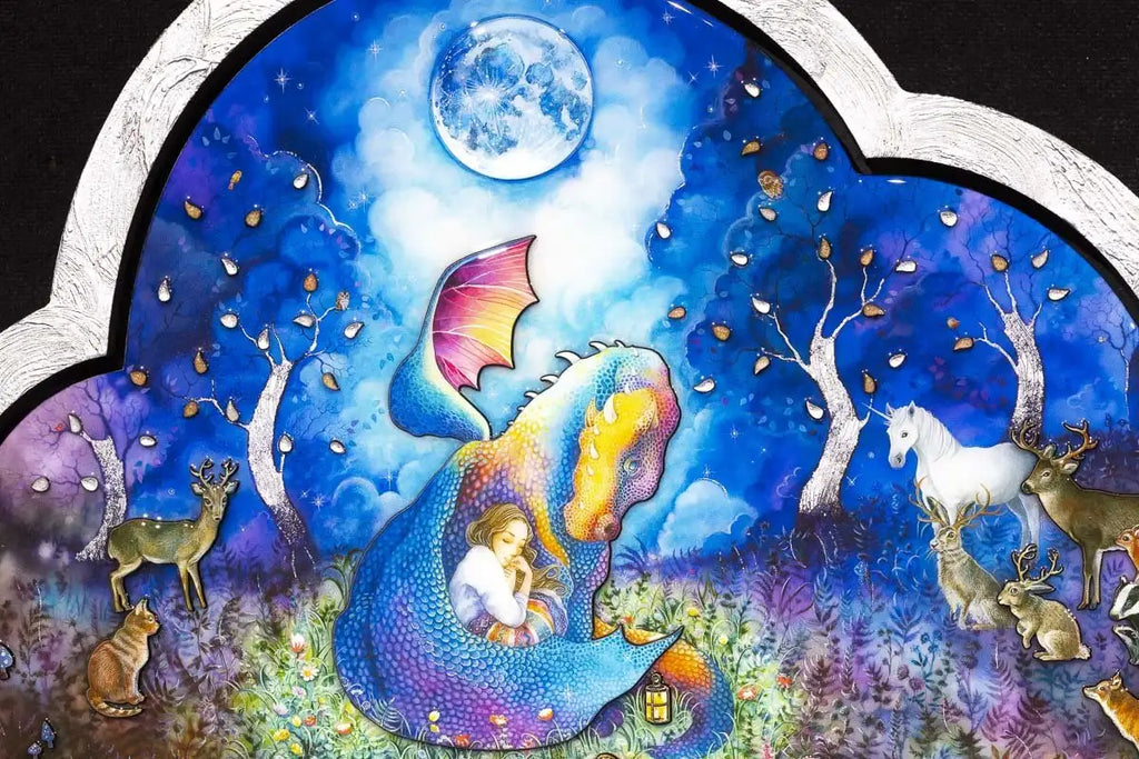 A Silver Lining - Edition by artist Kerry Darlington - Wyecliffe Galleries