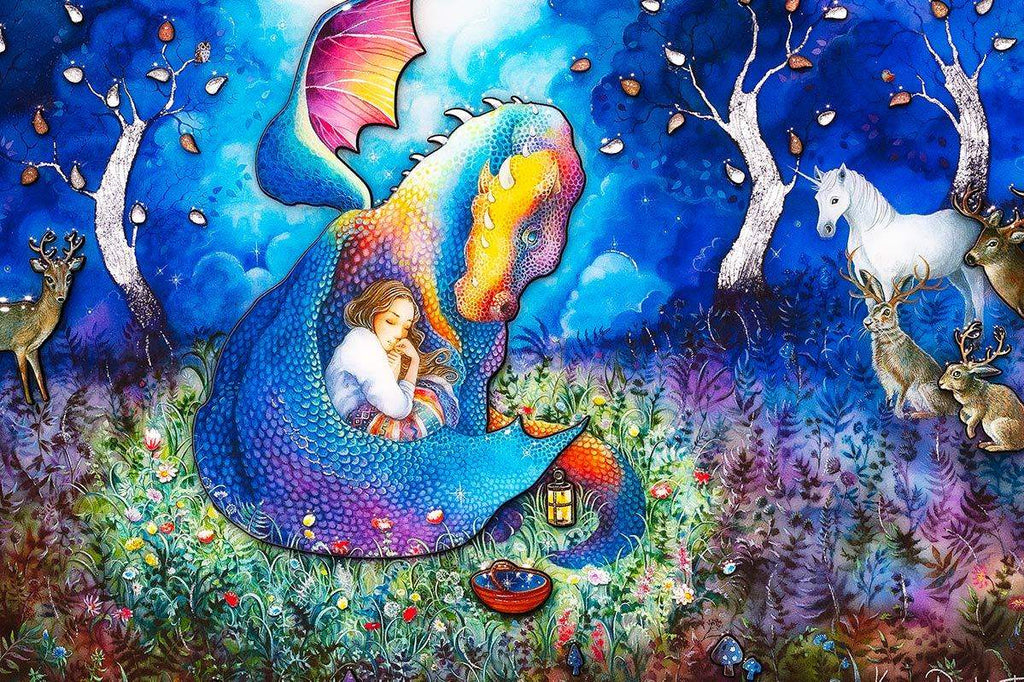 A Silver Lining - Edition by artist Kerry Darlington - Wyecliffe Galleries