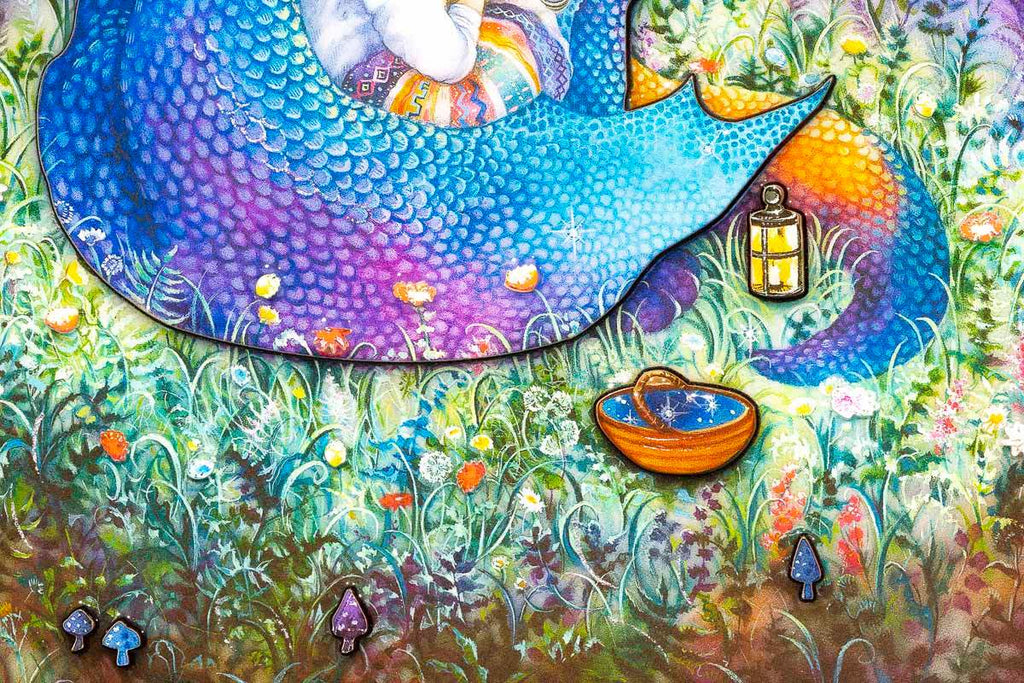 A Silver Lining - Edition by artist Kerry Darlington - Wyecliffe Galleries