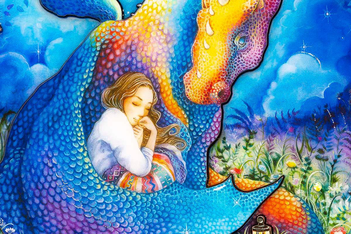 A Silver Lining - Edition by artist Kerry Darlington - Wyecliffe Galleries