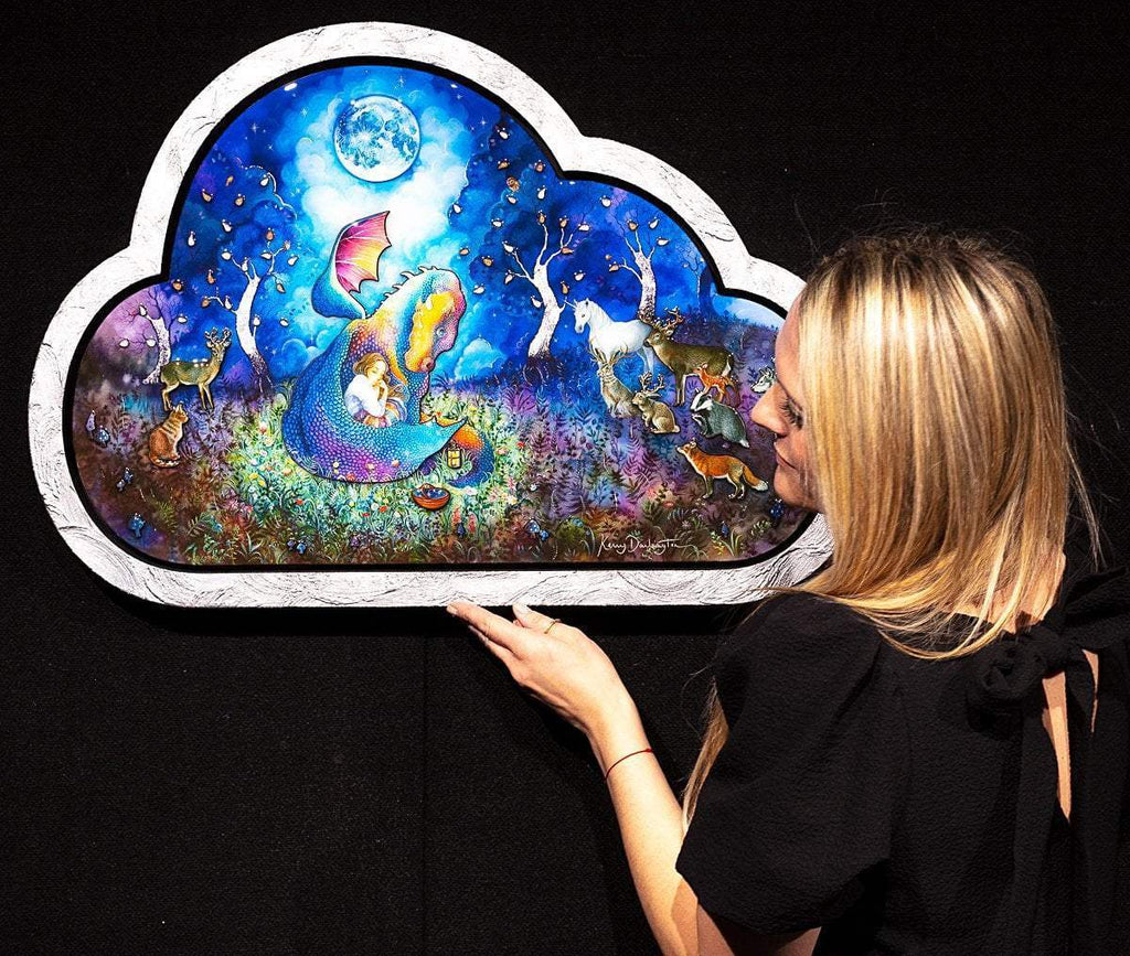 A Silver Lining - Edition by artist Kerry Darlington - Wyecliffe Galleries