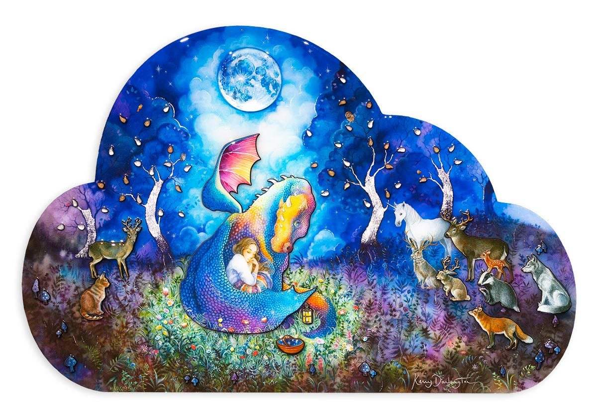 A Silver Lining - Edition by artist Kerry Darlington - Wyecliffe Galleries