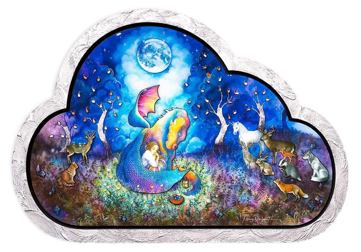 A Silver Lining - Edition by artist Kerry Darlington - Wyecliffe Galleries