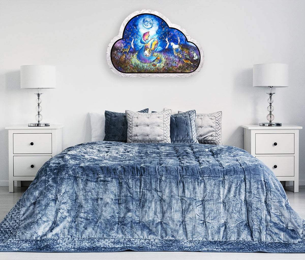 A Silver Lining - Edition by artist Kerry Darlington - Wyecliffe Galleries