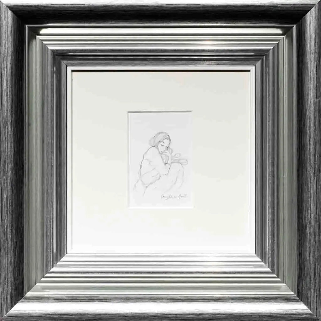 A Silver Lining - Original Sketch - SOLD by artist Kerry Darlington - Wyecliffe Galleries