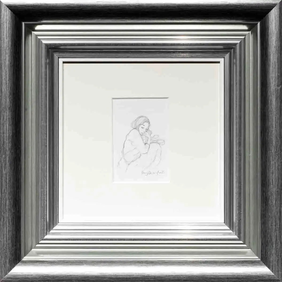 A Silver Lining - Original Sketch - SOLD by artist Kerry Darlington - Wyecliffe Galleries