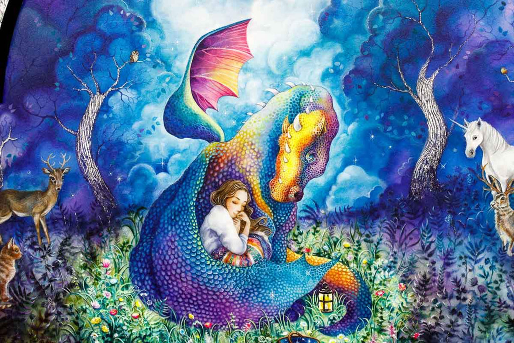 A Silver Lining - Original - SOLD by artist Kerry Darlington - Wyecliffe Galleries