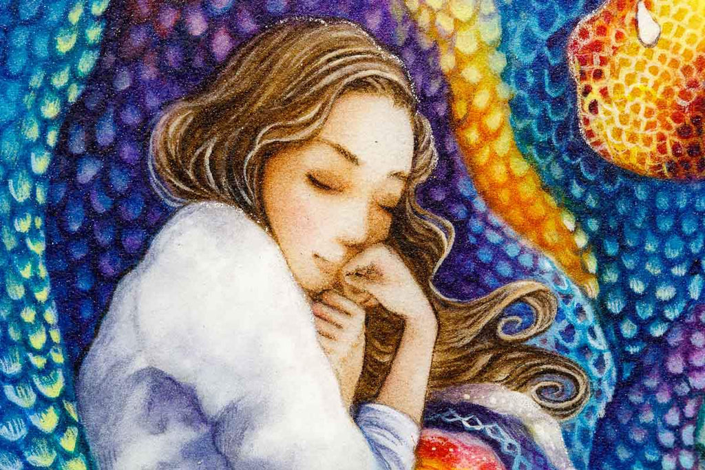 A Silver Lining - Original - SOLD by artist Kerry Darlington - Wyecliffe Galleries