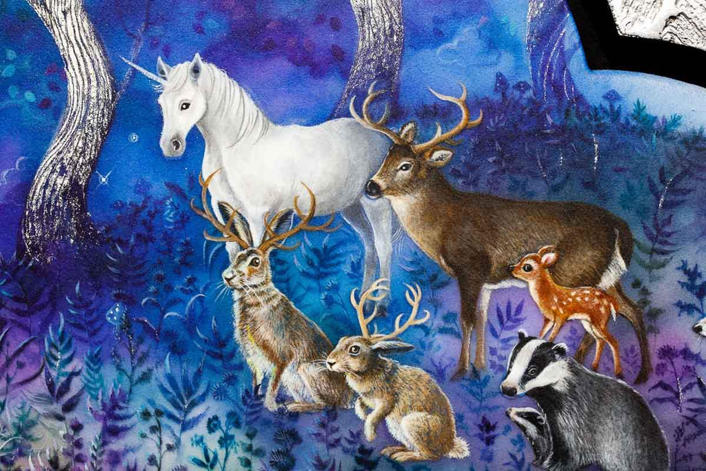 A Silver Lining - Original - SOLD by artist Kerry Darlington - Wyecliffe Galleries