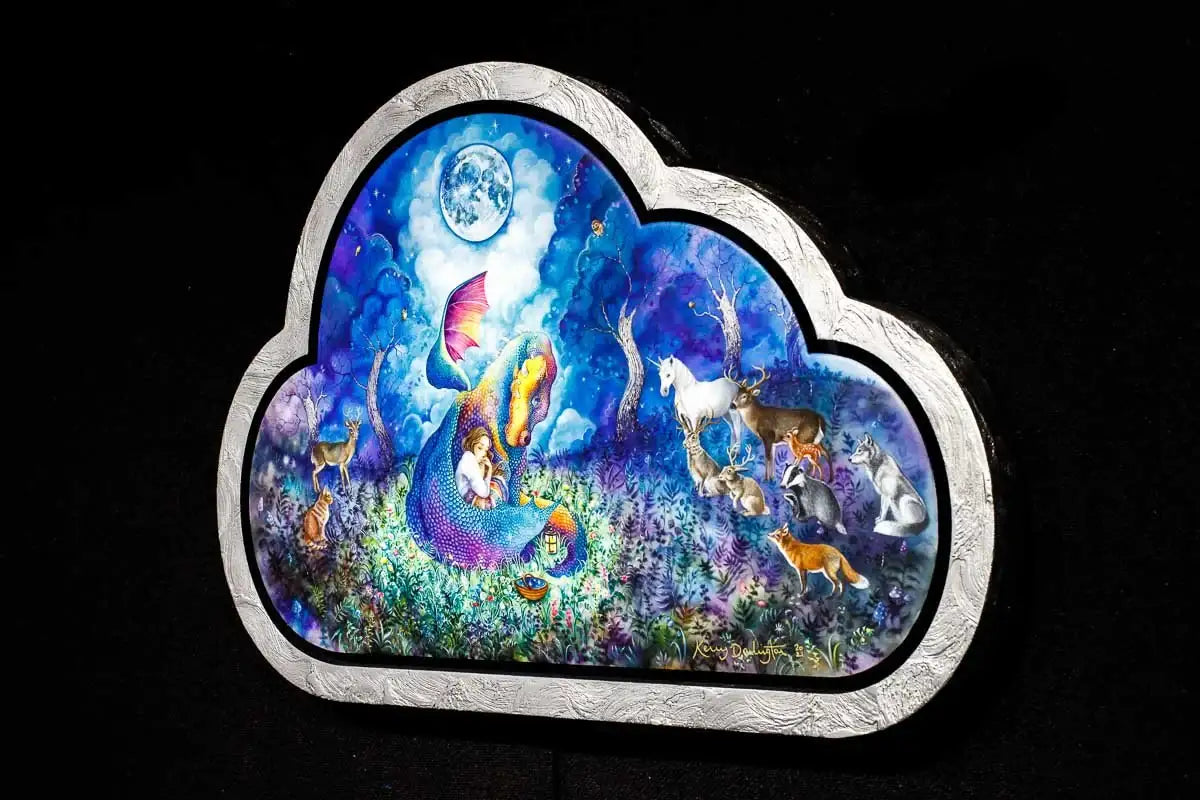 A Silver Lining - Original - SOLD by artist Kerry Darlington - Wyecliffe Galleries