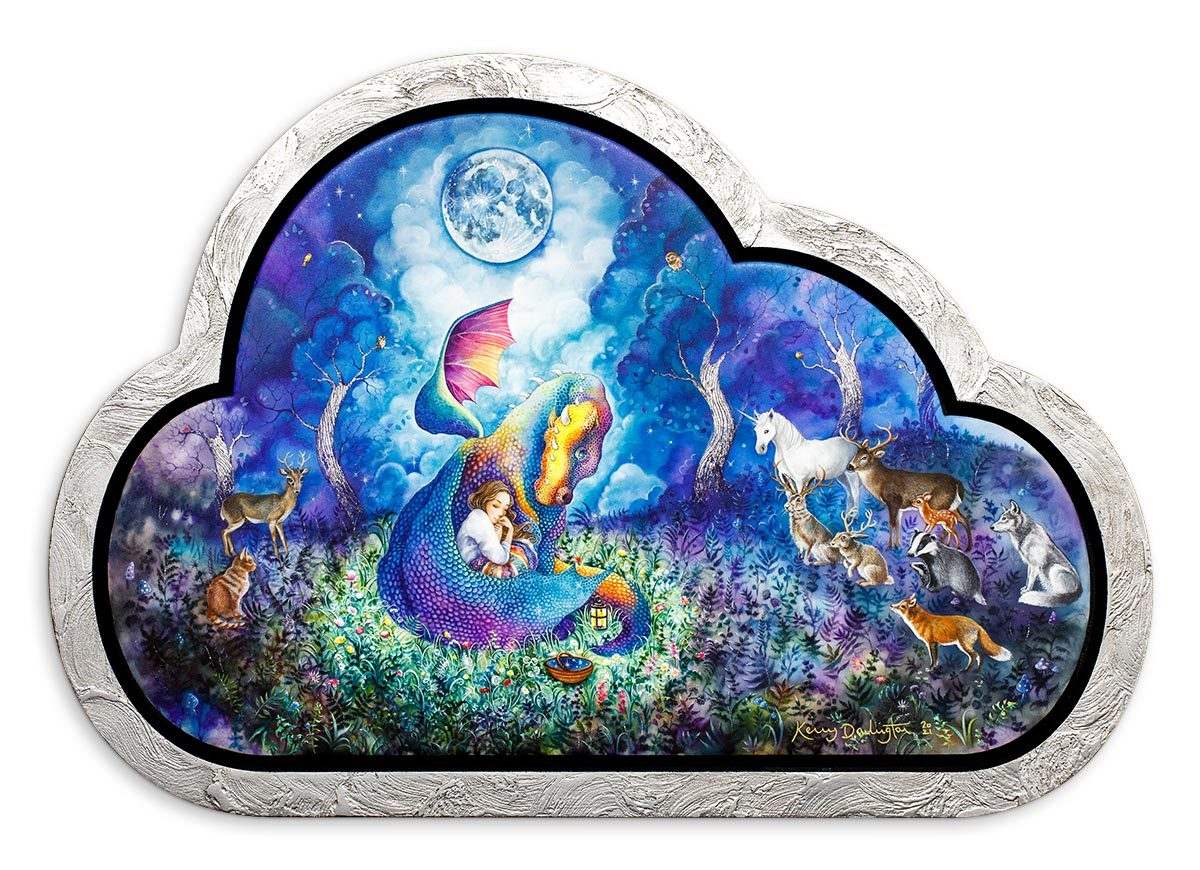 A Silver Lining - Original - SOLD by artist Kerry Darlington - Wyecliffe Galleries