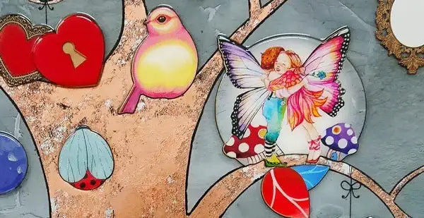 A Tree Full of Love - Edition - SOLD OUT by artist Kerry Darlington - Wyecliffe Galleries