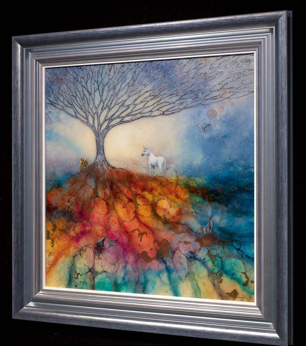 Absorb The Light - Original - SOLD by artist Kerry Darlington - Wyecliffe Galleries
