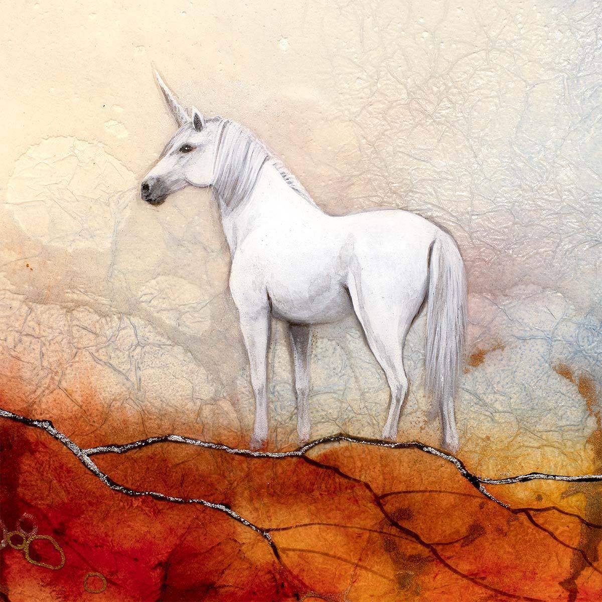 Absorb The Light - Original - SOLD by artist Kerry Darlington - Wyecliffe Galleries