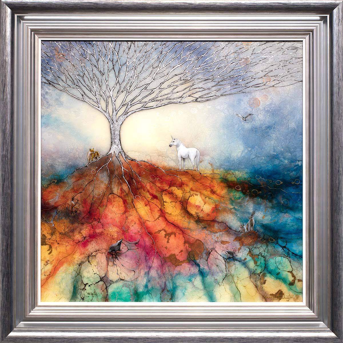 Absorb The Light - Original - SOLD by artist Kerry Darlington - Wyecliffe Galleries