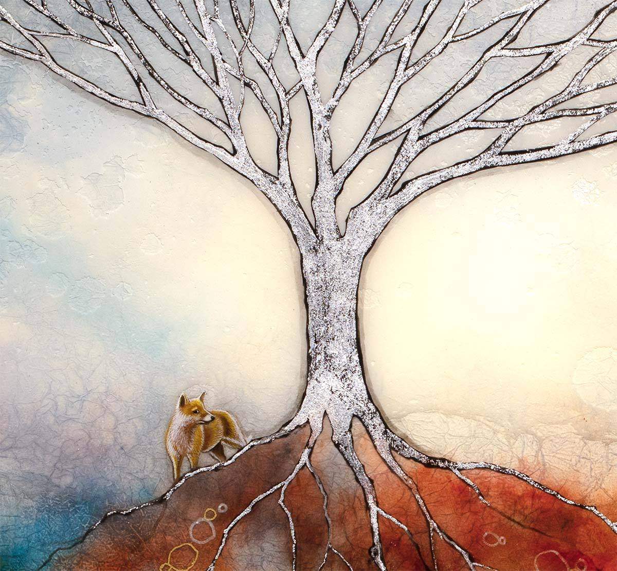 Absorb The Light - Original - SOLD by artist Kerry Darlington - Wyecliffe Galleries