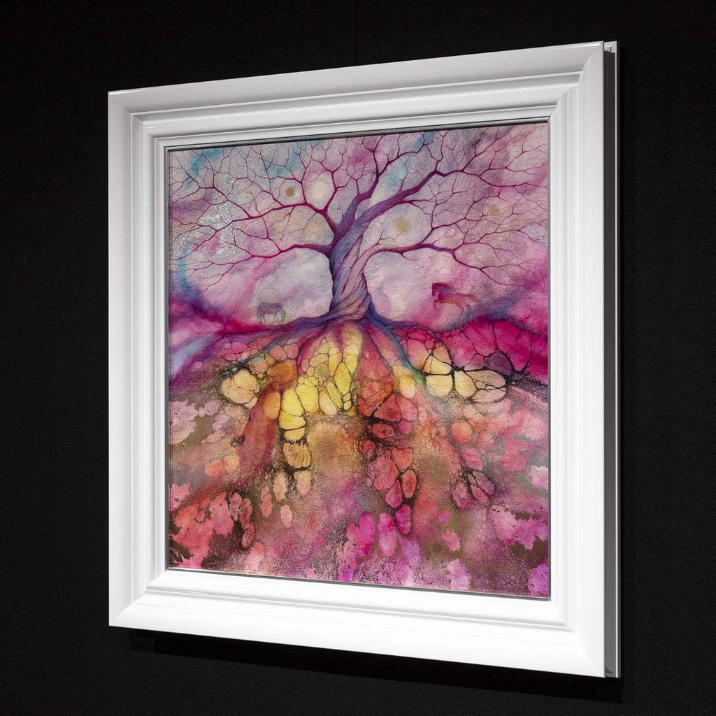 Ahimsa - Original - SOLD by artist Kerry Darlington - Wyecliffe Galleries