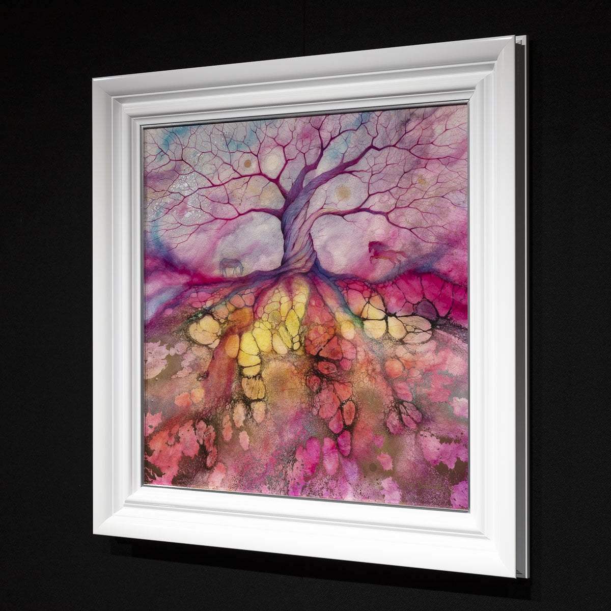 Ahimsa - Original - SOLD by artist Kerry Darlington - Wyecliffe Galleries