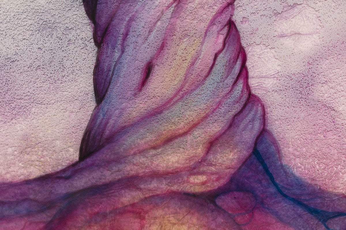 Ahimsa - Original - SOLD by artist Kerry Darlington - Wyecliffe Galleries