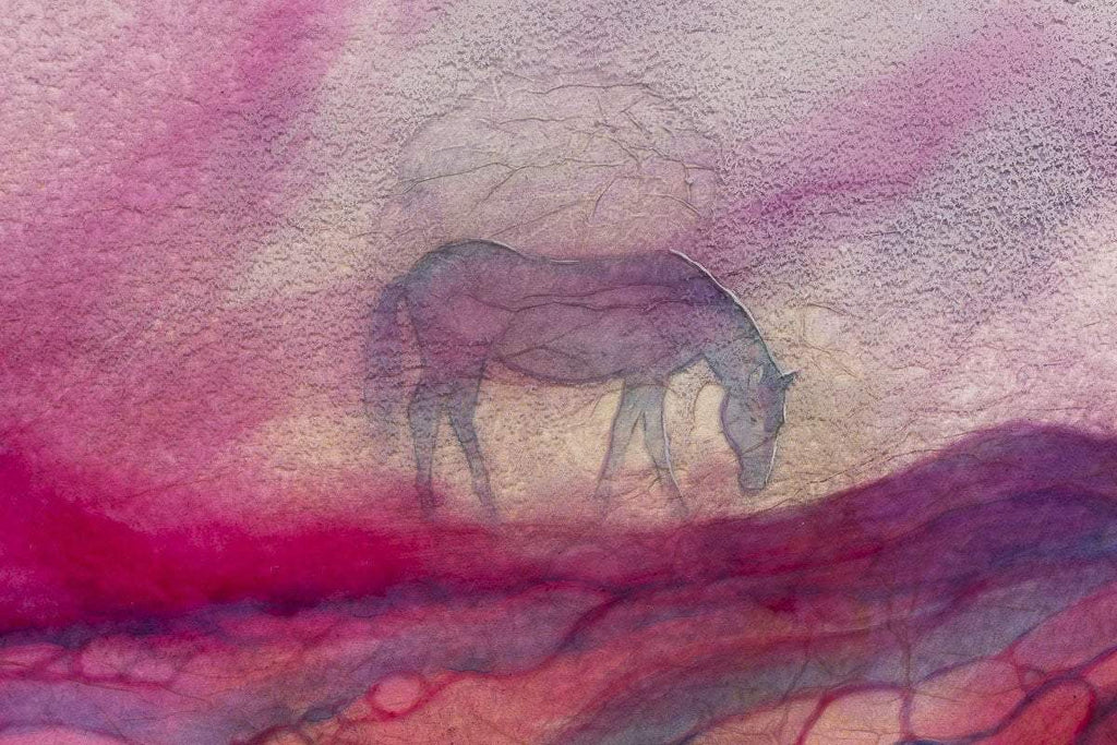 Ahimsa - Original - SOLD by artist Kerry Darlington - Wyecliffe Galleries