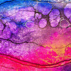 Ajoite - Original - SOLD by artist Kerry Darlington - Wyecliffe Galleries