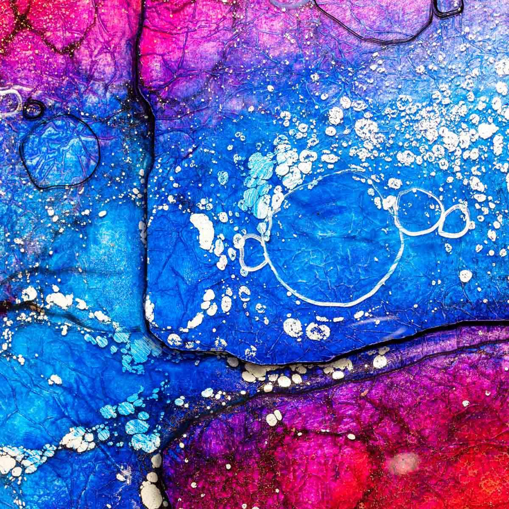 Ajoite - Original - SOLD by artist Kerry Darlington - Wyecliffe Galleries