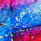 Ajoite - Original - SOLD by artist Kerry Darlington - Wyecliffe Galleries