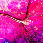 Ajoite - Original - SOLD by artist Kerry Darlington - Wyecliffe Galleries