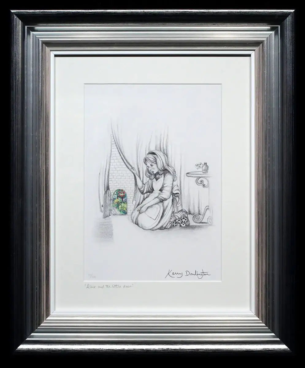 Alice Boutique Sketch Collection - Edition - SOLD by artist Kerry Darlington - Wyecliffe Galleries