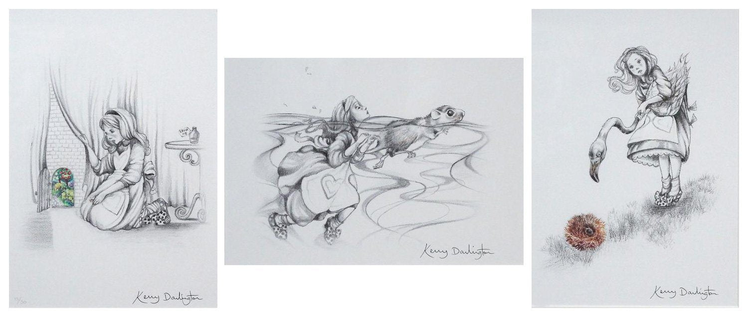 Alice Boutique Sketch Collection - Edition - SOLD Kerry Darlington