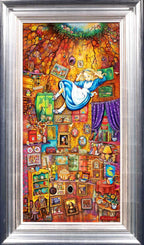 Alice Down the Rabbit Hole - Edition - SOLD by artist Kerry Darlington - Wyecliffe Galleries