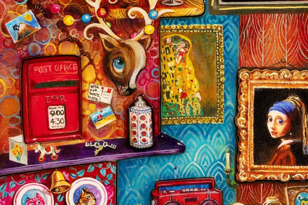 Alice Down the Rabbit Hole - Edition - SOLD by artist Kerry Darlington - Wyecliffe Galleries