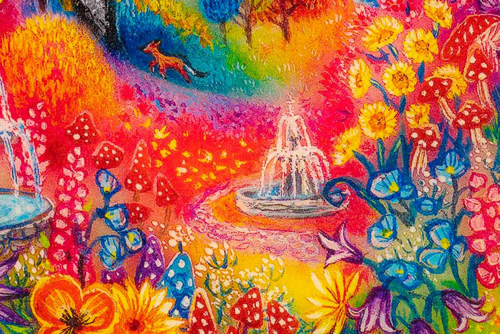 Alice Finds the Little Door - RARE Edition - SOLD by artist Kerry Darlington - Wyecliffe Galleries